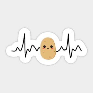 Potato Pulse Sticker